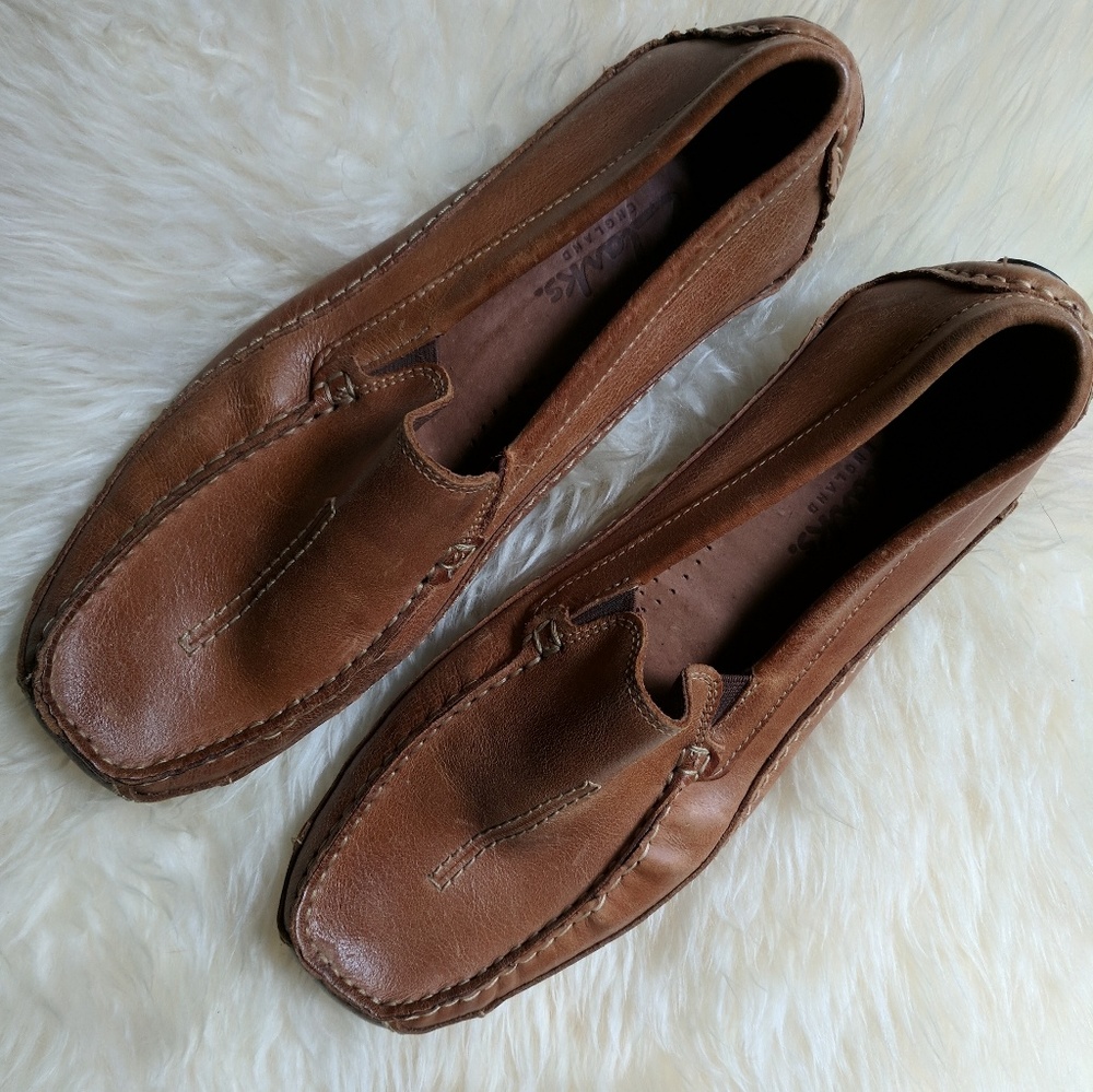 Clarks Leather Drivers